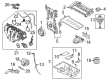 Mercury Dipstick Diagram - 6M8Z-6750-B