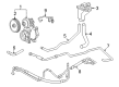 Lincoln Power Steering Pump Diagram - XW4Z-3A674-GBRM