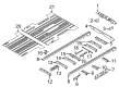 Ford Transit-350 HD Rear Crossmember Diagram - BK3Z-6110780-H