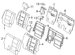 2019 Ford Explorer Seat Cover Diagram - FB5Z-7866600-AB