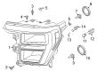 2021 Ford F-150 Light Socket Diagram - MB3Z-13411-A