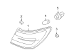 Lincoln MKZ Back Up Light Diagram - 6H6Z-13405-B