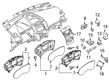 2023 Lincoln Nautilus Door Lock Actuators Diagram - FA1Z-7443150-C