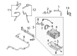 Ford E-350 Super Duty PCV Valve Hose Diagram - 9C2Z-6A664-B