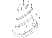 Mercury Villager Bumper Diagram - XF5Z-17906-AA