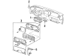 1999 Ford Crown Victoria Speedometer Diagram - XW7Z-10849-AA