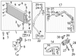 Mercury Sable A/C System Valve Core Diagram - F7RZ-19D701-BA