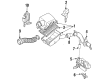 1991 Ford Probe Air Intake Coupling Diagram - E92Z9A624B