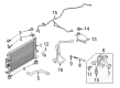 2017 Ford Escape Radiator Hose Diagram - F1FZ-8286-H