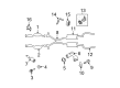 Lincoln Town Car Catalytic Converter Diagram - 5W1Z-5E212-DA