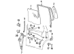 1993 Mercury Grand Marquis Door Latch Assembly Diagram - F87Z-7826594-BA