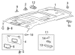 2018 Ford Expedition Headlight Bulb Diagram - DB5Z-13N021-B