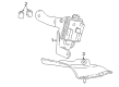 2007 Ford F-250 Super Duty ABS Pump And Motor Assembly Diagram - 6C3Z-2C286-D