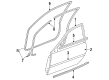 1997 Ford Aspire Window Regulator Diagram - F4BZ5823200A