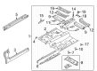 2022 Ford Escape Front Cross-Member Diagram - LX6Z-7810685-B