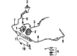 1999 Lincoln Continental Power Steering Hose Diagram - F5OY-3A713-A