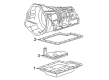 1998 Ford Expedition Transmission Pan Diagram - F7TZ-7A194-DA