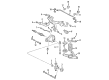 1987 Ford Thunderbird Axle Support Bushings Diagram - 1R3Z-5A638-BA