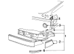 1993 Ford Tempo Light Socket Diagram - E8PZ-13411-A