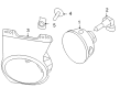 2012 Ford F-150 Fog Light Diagram - BL3Z-15200-A