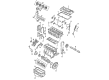 1994 Ford Aspire Engine Mount Bracket Diagram - F4BZ6E042A