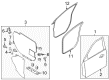 2011 Ford Explorer Weather Strip Diagram - BB5Z-7820708-B