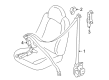 2006 Mercury Mariner Seat Belt Diagram - 6M6Z-78611B09-AAB