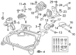 Mercury Milan Engine Mount Bracket Diagram - 9E5Z-6E042-B