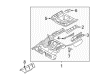 Mercury Montego Floor Pan Diagram - 5G1Z-5411215-BA