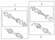 2023 Ford Bronco Axle Shaft Diagram - NB3Z-3A428-A