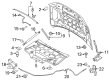 Ford Weather Strip Diagram - FL3Z-16B990-A