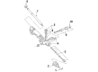 1997 Ford Aerostar Steering Gear Box Diagram - E99Z3K748A