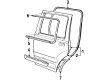 2001 Mercury Mountaineer Weather Strip Diagram - F1TZ-7820708-D