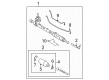 Mercury Milan Rack And Pinion Diagram - 7E5Z-3504-A