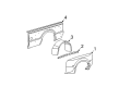 2002 Ford F-250 Super Duty Fender Diagram - XC3Z-16312-AG