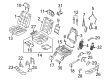 2010 Ford Flex Seat Cover Diagram - AA8Z-7462901-CA