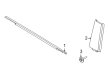 Ford Bronco Door Moldings Diagram - M2DZ-9820554-AA