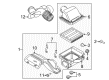 2017 Ford F-150 Air Intake Coupling Diagram - FL3Z-9B659-A