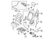 2007 Mercury Mountaineer Seat Motor Diagram - 6L2Z-14547-BA