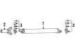 1990 Lincoln Town Car Slip Yoke Diagram - F3VY4841A