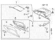 2018 Ford Escape Glove Box Diagram - GJ5Z-78060T10-AC