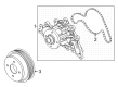 2023 Ford E-350 Super Duty Water Pump Pulley Diagram - LC3Z-8509-B