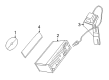 2007 Ford Escape Antenna Base Diagram - 7M6Z-18A984-A