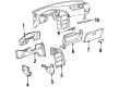 2002 Mercury Villager Steering Column Cover Diagram - 1F5Z-1204459-AAA