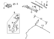 2008 Ford Focus Wiper Motor Diagram - 8S4Z-17508-A