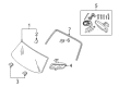 2009 Ford Escape Car Mirror Diagram - 8U5Z-17700-S