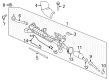 Ford Edge Rack and Pinion Boot Diagram - 7T4Z-3K661-A