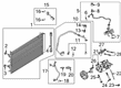 2020 Lincoln Corsair A/C Condenser Diagram - LX6Z-19712-B