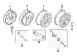 2018 Lincoln Continental Spare Wheel Diagram - GD9Z-1007-D