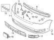 Ford Flex Bumper Diagram - DA8Z-17D957-JPTM